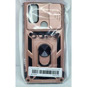 Pink Motorola Moto G Play/G Power/G Pure Phone Case with 2 HD Screen Protectors